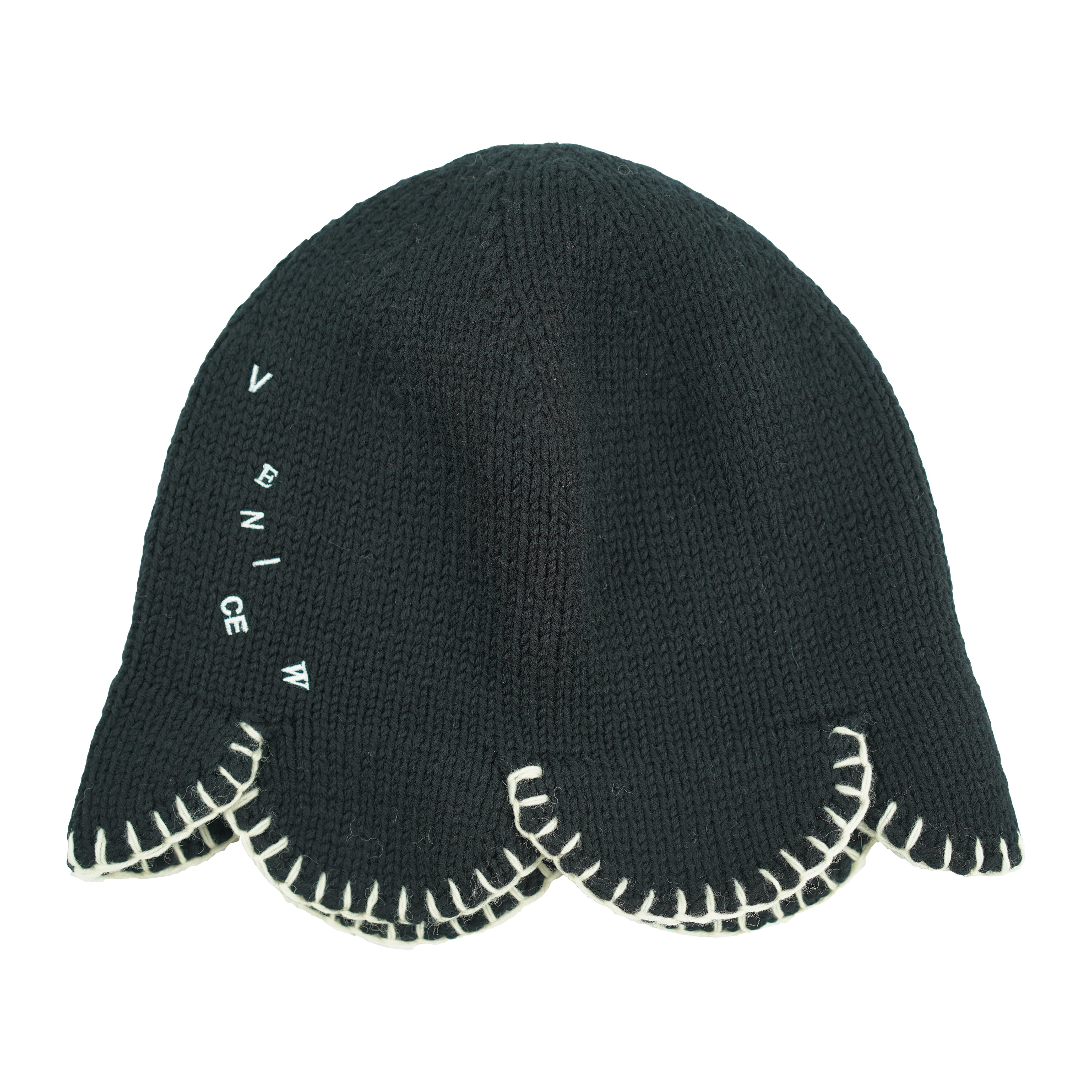 Elephant Beanie [Black Knit] – VeniceW