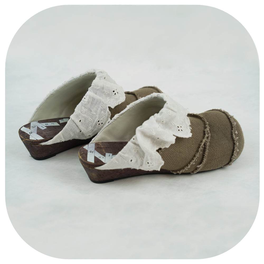 Corktail Shoes [Chocolate Hessian]